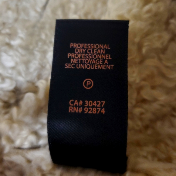 Ella Moss Womens Metallic Collarless Long Sleeve Side Zip Jacket Silver Size M - Picture 12 of 12